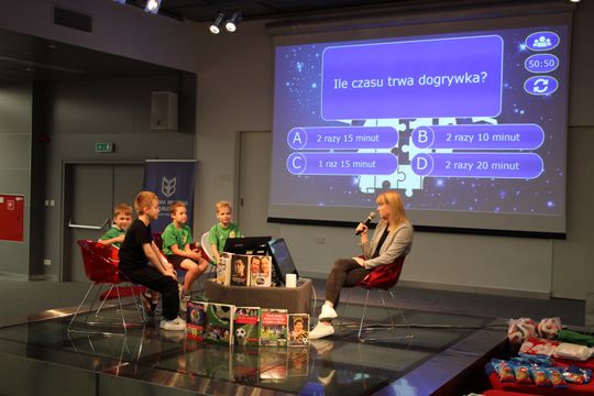 Chełm. Sportowi BIBLIONERZY znają historię piłki nożnej [GALERIA ZDJĘĆ]