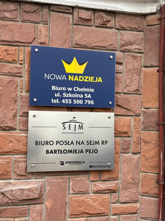 Chełm. Otwarcie biura Nowej Nadziei i Biura Poselskiego Bartłomieja Pejo [ZDJĘCIA]