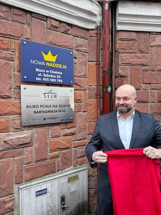 Chełm. Otwarcie biura Nowej Nadziei i Biura Poselskiego Bartłomieja Pejo [ZDJĘCIA]