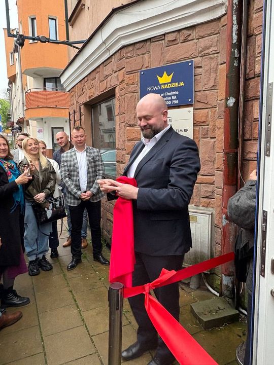 Chełm. Otwarcie biura Nowej Nadziei i Biura Poselskiego Bartłomieja Pejo [ZDJĘCIA]