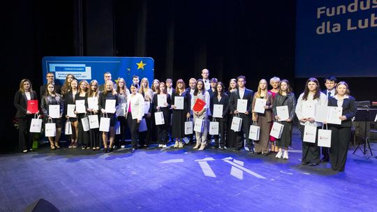 Gala stypendystów programu "Fundusze Europejskie dla Lubelskiego" [GALERIA ZDJĘĆ]