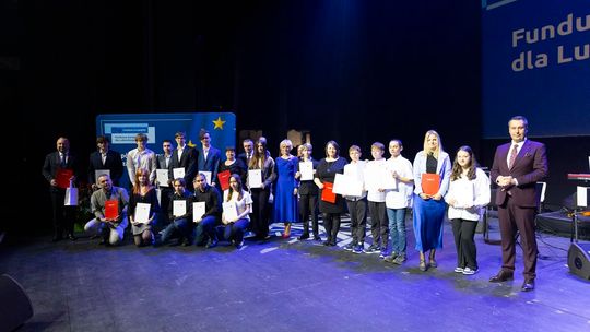 Gala stypendystów programu "Fundusze Europejskie dla Lubelskiego" [GALERIA ZDJĘĆ]