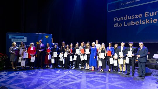 Gala stypendystów programu "Fundusze Europejskie dla Lubelskiego" [GALERIA ZDJĘĆ]