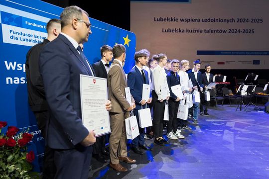 Gala stypendystów programu "Fundusze Europejskie dla Lubelskiego" [GALERIA ZDJĘĆ]
