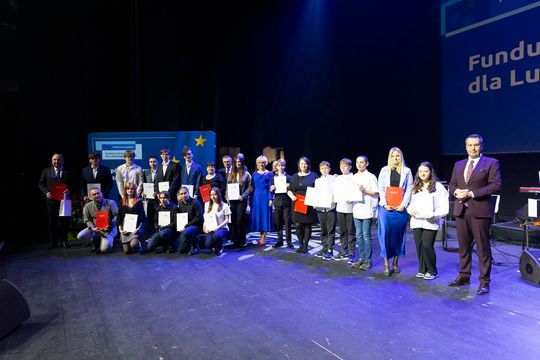 Gala stypendystów programu "Fundusze Europejskie dla Lubelskiego" [GALERIA ZDJĘĆ]