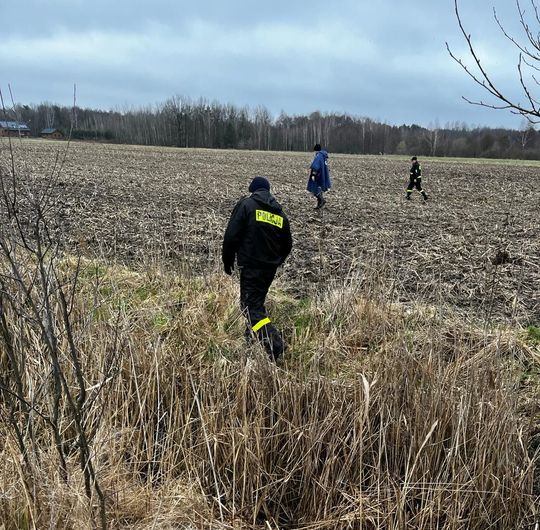 Tragiczny finał poszukiwań 73-letniej mieszkanki gminy Urszulin [GALERIA ZDJĘĆ]