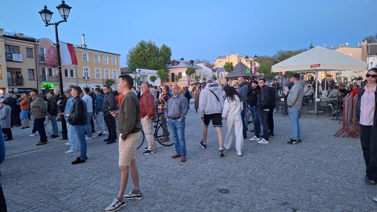 Wiec wyborczy Grzegorza Brauna w Chełmie na pl. Łuczkowskiego [GALERIA ZDJĘĆ]