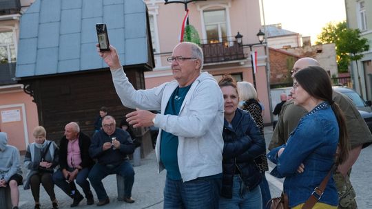 Wiec wyborczy Grzegorza Brauna w Chełmie na pl. Łuczkowskiego [GALERIA ZDJĘĆ]