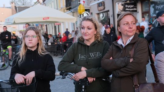 Wiec wyborczy Grzegorza Brauna w Chełmie na pl. Łuczkowskiego [GALERIA ZDJĘĆ]