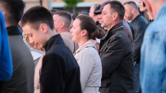 Wiec wyborczy Grzegorza Brauna w Chełmie na pl. Łuczkowskiego [GALERIA ZDJĘĆ]