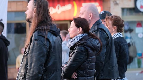 Wiec wyborczy Grzegorza Brauna w Chełmie na pl. Łuczkowskiego [GALERIA ZDJĘĆ]