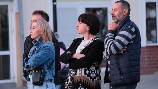 Wiec wyborczy Grzegorza Brauna w Chełmie na pl. Łuczkowskiego [GALERIA ZDJĘĆ]