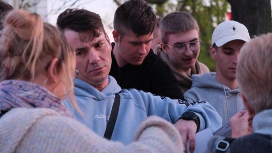 Wiec wyborczy Grzegorza Brauna w Chełmie na pl. Łuczkowskiego [GALERIA ZDJĘĆ]