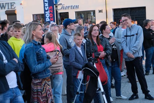 Wiec wyborczy Grzegorza Brauna w Chełmie na pl. Łuczkowskiego [GALERIA ZDJĘĆ]