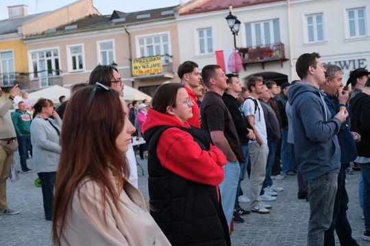 Wiec wyborczy Grzegorza Brauna w Chełmie na pl. Łuczkowskiego [GALERIA ZDJĘĆ]