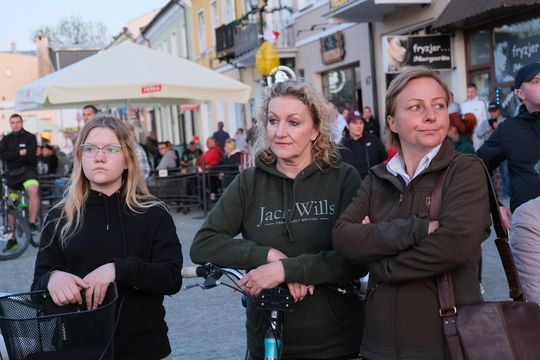 Wiec wyborczy Grzegorza Brauna w Chełmie na pl. Łuczkowskiego [GALERIA ZDJĘĆ]