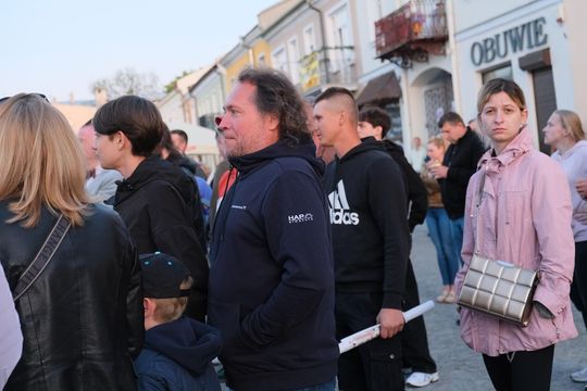 Wiec wyborczy Grzegorza Brauna w Chełmie na pl. Łuczkowskiego [GALERIA ZDJĘĆ]