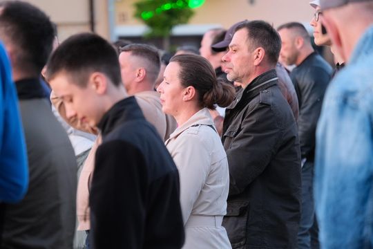 Wiec wyborczy Grzegorza Brauna w Chełmie na pl. Łuczkowskiego [GALERIA ZDJĘĆ]