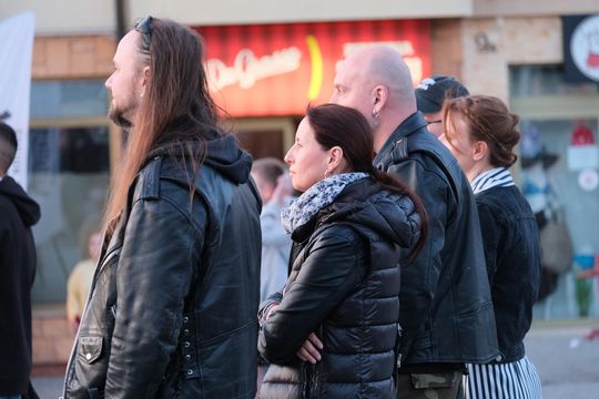 Wiec wyborczy Grzegorza Brauna w Chełmie na pl. Łuczkowskiego [GALERIA ZDJĘĆ]