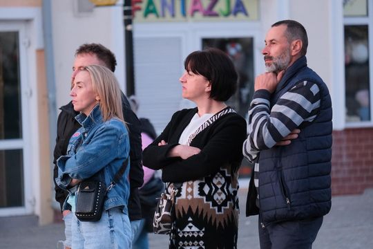 Wiec wyborczy Grzegorza Brauna w Chełmie na pl. Łuczkowskiego [GALERIA ZDJĘĆ]