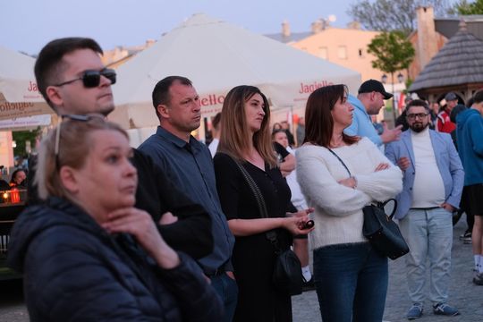 Wiec wyborczy Grzegorza Brauna w Chełmie na pl. Łuczkowskiego [GALERIA ZDJĘĆ]