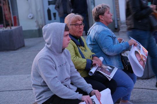 Wiec wyborczy Grzegorza Brauna w Chełmie na pl. Łuczkowskiego [GALERIA ZDJĘĆ]