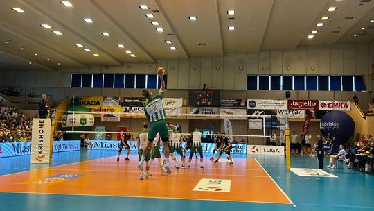 Pierwszy mecz finałowy PLS 1. Liga  CHKS CHEŁM - KKS Mickiewicz Kluczbork [GALERIA ZDJĘĆ]