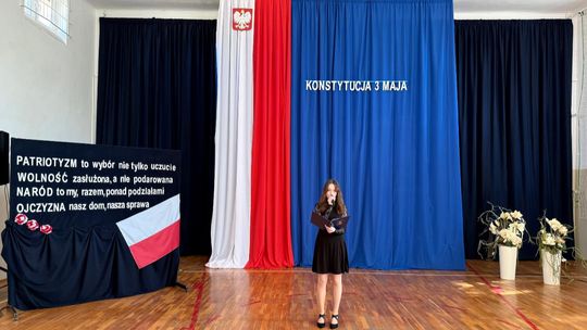 Uroczystości majowe w Zespole Szkół Nr 1 w Krasnymstawie [GALERIA ZDJĘĆ]