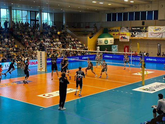 Pierwszy mecz finałowy PLS 1. Liga  CHKS CHEŁM - KKS Mickiewicz Kluczbork [GALERIA ZDJĘĆ]