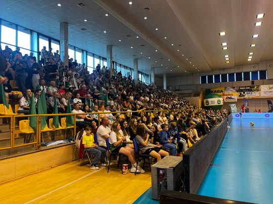 Pierwszy mecz finałowy PLS 1. Liga  CHKS CHEŁM - KKS Mickiewicz Kluczbork [GALERIA ZDJĘĆ]