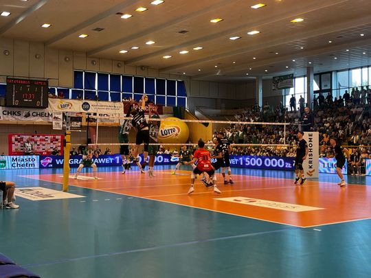 Pierwszy mecz finałowy PLS 1. Liga  CHKS CHEŁM - KKS Mickiewicz Kluczbork [GALERIA ZDJĘĆ]