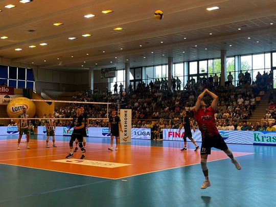 Pierwszy mecz finałowy PLS 1. Liga  CHKS CHEŁM - KKS Mickiewicz Kluczbork [GALERIA ZDJĘĆ]