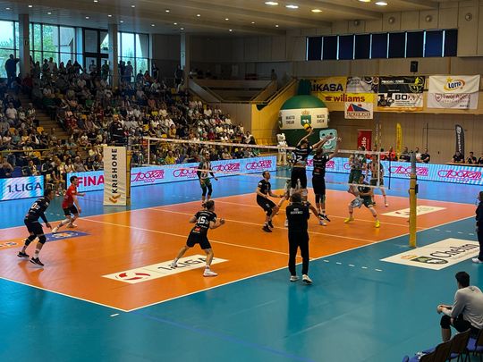 Pierwszy mecz finałowy PLS 1. Liga  CHKS CHEŁM - KKS Mickiewicz Kluczbork [GALERIA ZDJĘĆ]