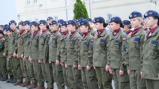 Chełm. Miejskie obchody upamiętniające 234. rocznicę uchwalenia Konstytucji 3 Maja Cz. I [GALERIA ZDJĘĆ]