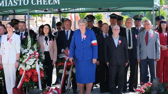 Chełm. Miejskie obchody upamiętniające 234. rocznicę uchwalenia Konstytucji 3 Maja Cz. II [GALERIA ZDJĘĆ]
