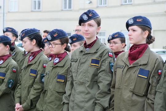 Chełm. Miejskie obchody upamiętniające 234. rocznicę uchwalenia Konstytucji 3 Maja Cz. I [GALERIA ZDJĘĆ]