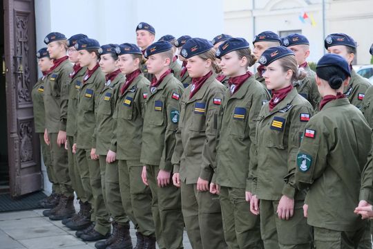 Chełm. Miejskie obchody upamiętniające 234. rocznicę uchwalenia Konstytucji 3 Maja Cz. I [GALERIA ZDJĘĆ]