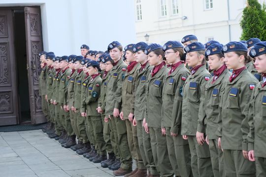 Chełm. Miejskie obchody upamiętniające 234. rocznicę uchwalenia Konstytucji 3 Maja Cz. I [GALERIA ZDJĘĆ]