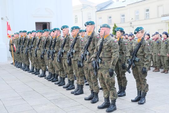 Chełm. Miejskie obchody upamiętniające 234. rocznicę uchwalenia Konstytucji 3 Maja Cz. I [GALERIA ZDJĘĆ]