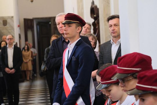 Chełm. Miejskie obchody upamiętniające 234. rocznicę uchwalenia Konstytucji 3 Maja Cz. I [GALERIA ZDJĘĆ]