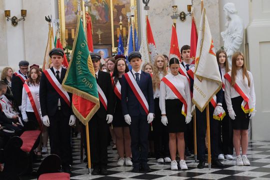 Chełm. Miejskie obchody upamiętniające 234. rocznicę uchwalenia Konstytucji 3 Maja Cz. I [GALERIA ZDJĘĆ]