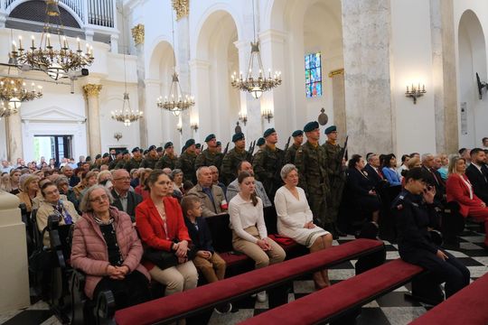 Chełm. Miejskie obchody upamiętniające 234. rocznicę uchwalenia Konstytucji 3 Maja Cz. I [GALERIA ZDJĘĆ]