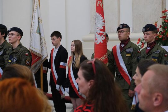 Chełm. Miejskie obchody upamiętniające 234. rocznicę uchwalenia Konstytucji 3 Maja Cz. I [GALERIA ZDJĘĆ]