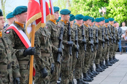 Chełm. Miejskie obchody upamiętniające 234. rocznicę uchwalenia Konstytucji 3 Maja Cz. I [GALERIA ZDJĘĆ]
