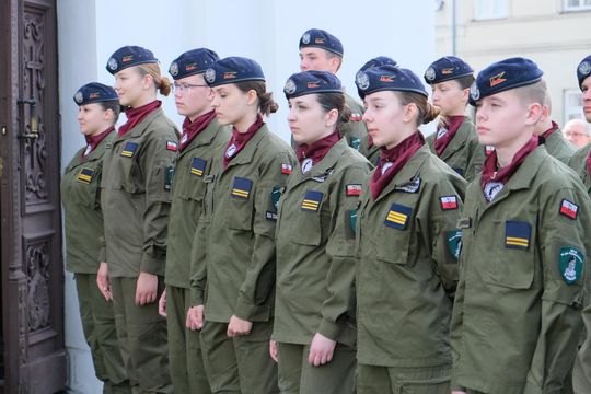 Chełm. Miejskie obchody upamiętniające 234. rocznicę uchwalenia Konstytucji 3 Maja Cz. I [GALERIA ZDJĘĆ]