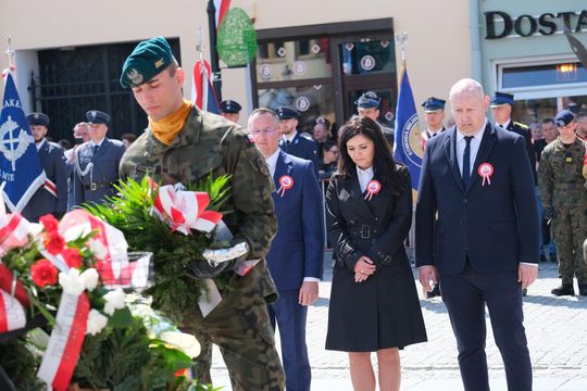 Chełm. Miejskie obchody upamiętniające 234. rocznicę uchwalenia Konstytucji 3 Maja Cz. III [GALERIA ZDJĘĆ]