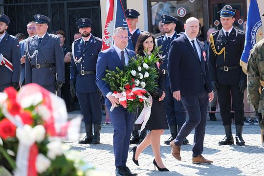 Chełm. Miejskie obchody upamiętniające 234. rocznicę uchwalenia Konstytucji 3 Maja Cz. III [GALERIA ZDJĘĆ]