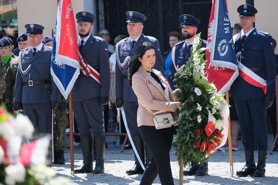 Chełm. Miejskie obchody upamiętniające 234. rocznicę uchwalenia Konstytucji 3 Maja Cz. III [GALERIA ZDJĘĆ]