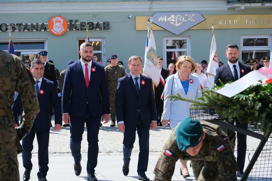 Chełm. Miejskie obchody upamiętniające 234. rocznicę uchwalenia Konstytucji 3 Maja Cz. III [GALERIA ZDJĘĆ]