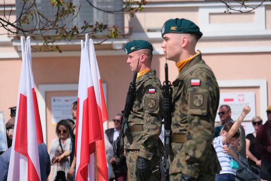 Chełm. Miejskie obchody upamiętniające 234. rocznicę uchwalenia Konstytucji 3 Maja Cz. II [GALERIA ZDJĘĆ]